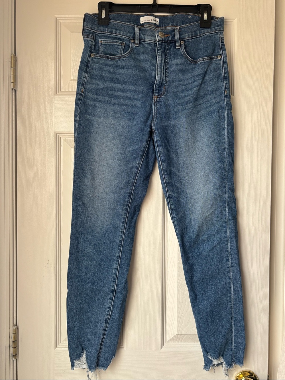 Loft High Waist Skinny Jeans